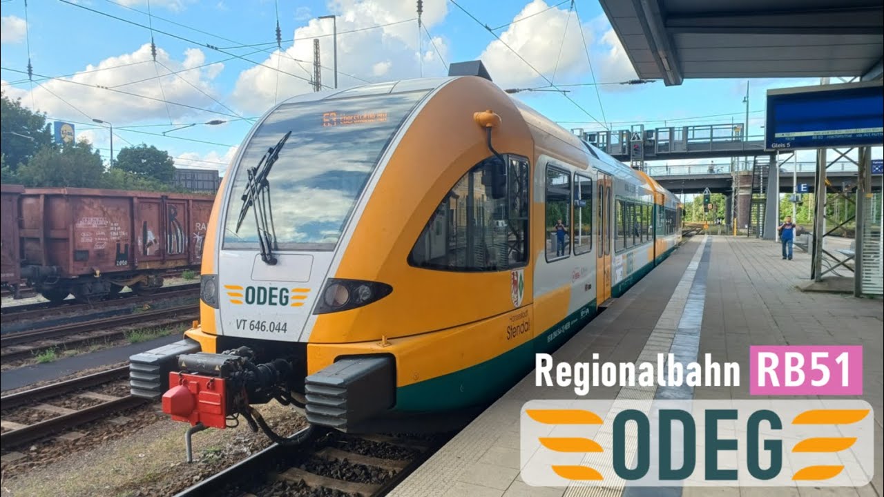 ODEG | Mitfahrt RB51: Rathenow - Brandenburg (Havel) | GTW 2/6 (BR 646)