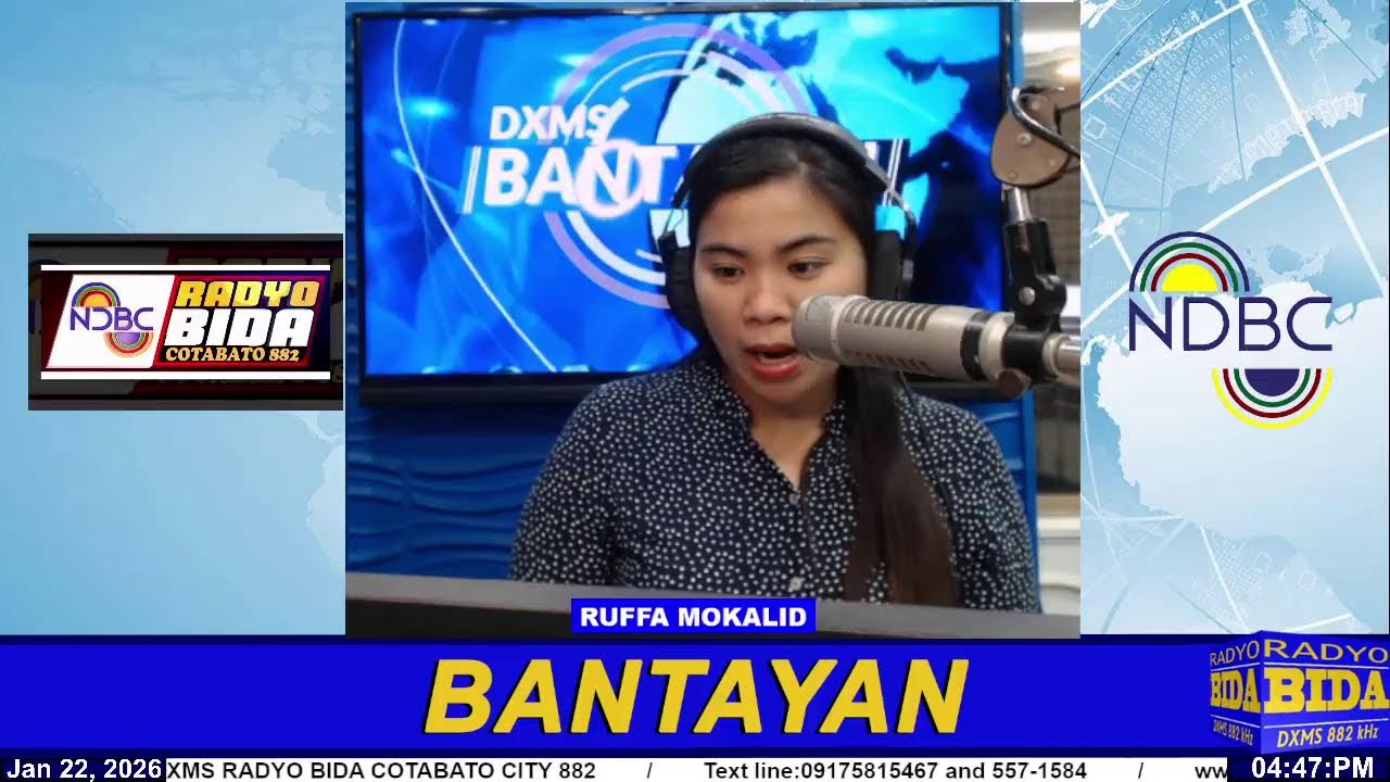 NDBC Cotabato Bantayan Afternoon edition (January 22, 2026)