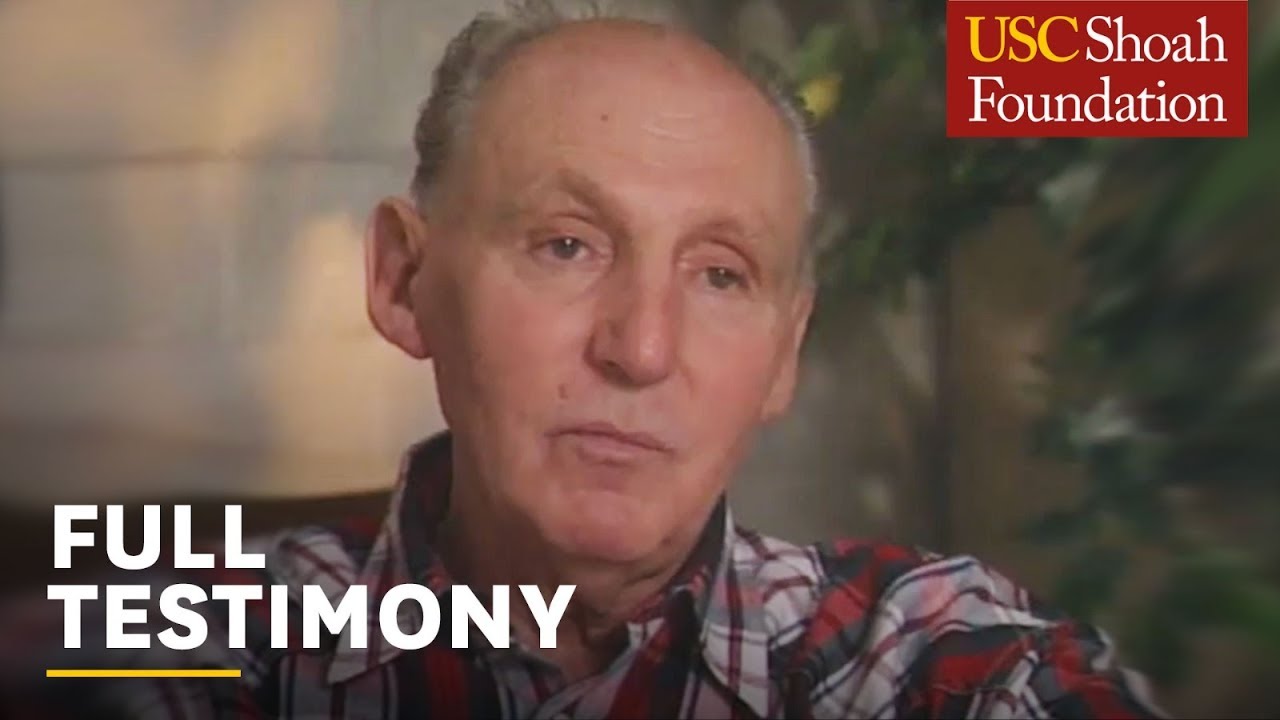 Gay Survivor Stefan Kosinski Full Testimony | USC Shoah Foundation