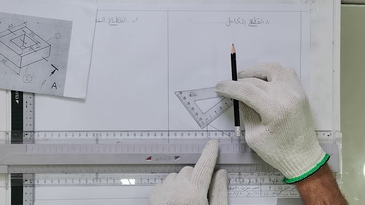 القطاع الكامل و القطاع النصفي