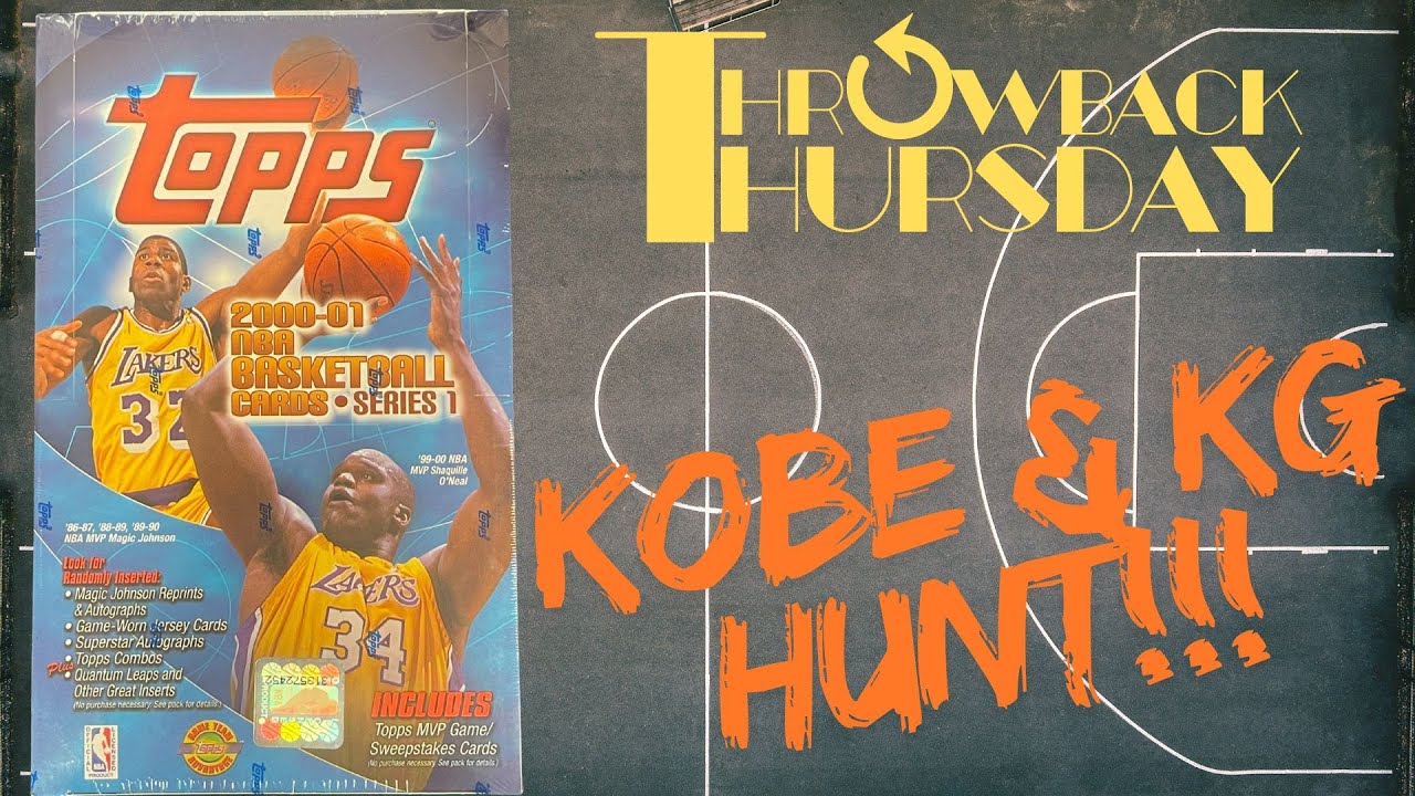 Открываю коробку Topps Hobby Box 2000-01 годов в поисках вставок!!!