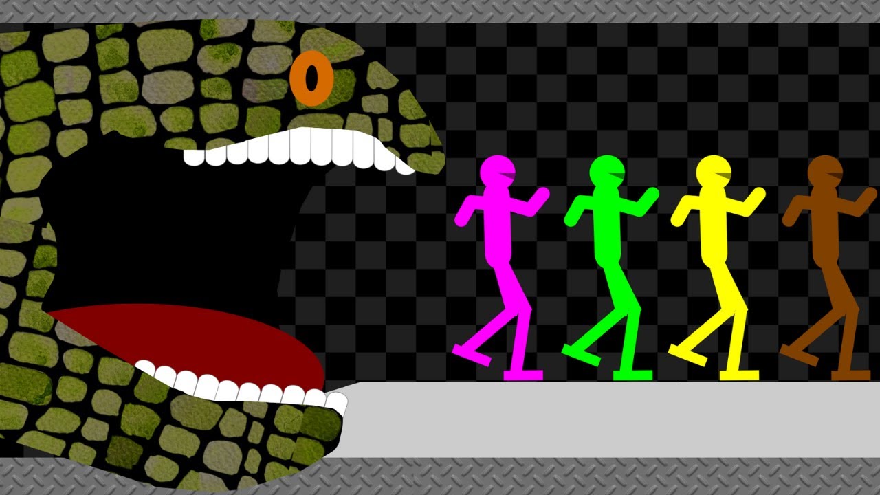 Strange Monster : Survival Stickman Race