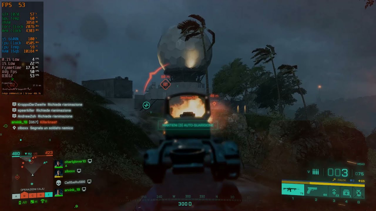 Battlefield 2042 | i5 6600k + GTX 1070 | Manifest Map