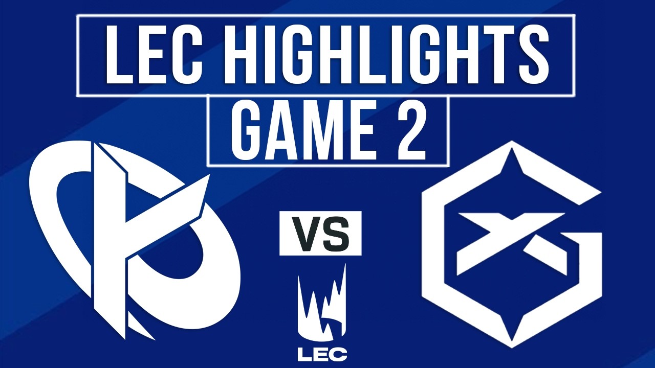 KC vs GX Highlights Game 2 | LEC Playoffs 2026 | Karmine Corp vs GIANTX