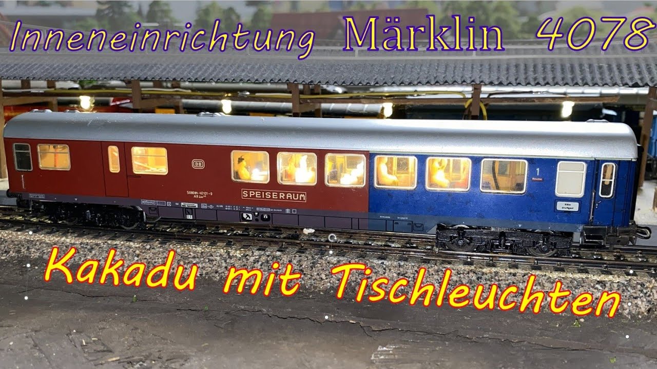 Inneneinrichtung Märklin 4078 Kakadu