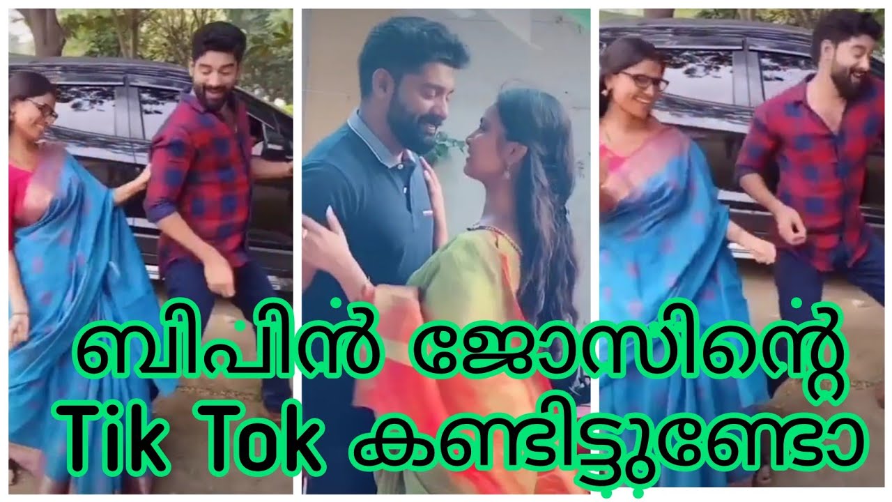 Koodevide Serial Bipin Jose Tik Tok🌹👌 | Rishiya | Bipin Jose | Sandra Babu | Anshitha