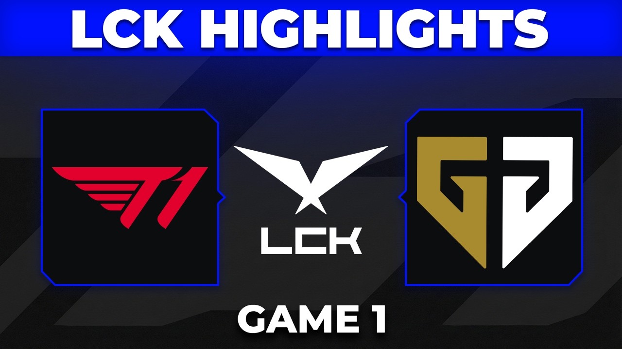 T1 vs GEN Game 1 Highlights | LCK 2026 Rounds 3-4 | T1 vs Gen.G