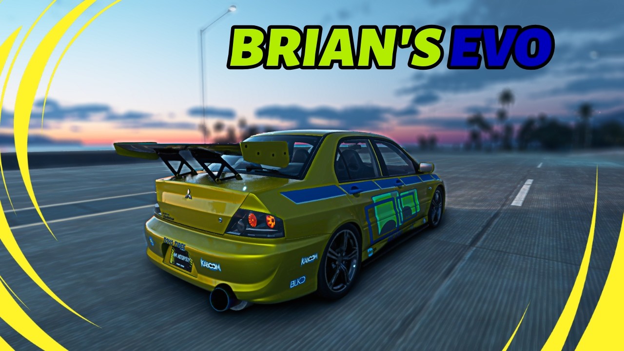 Recreating Brian O’Conner’s Mitsubishi Lancer Evo in The Crew Motorfest