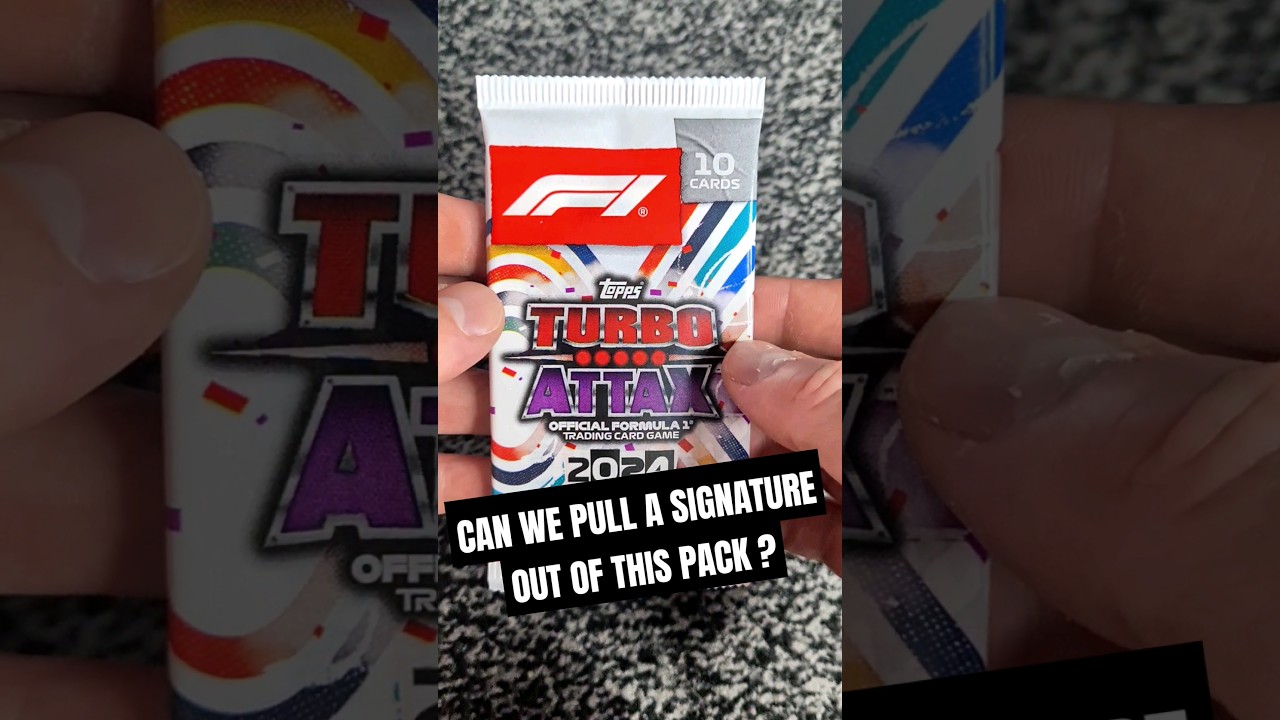 Topps F1 Turbo attax 2024 pack opening #shorts