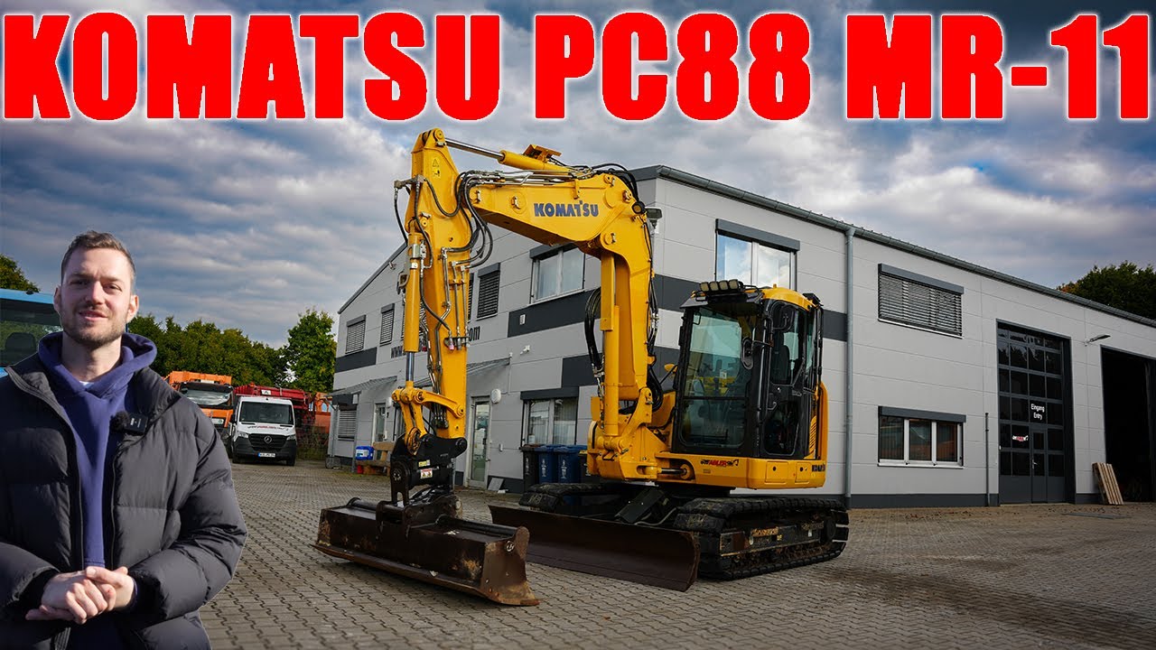 Komatsu PC88 MR-11E0 - besser als der TB290?!
