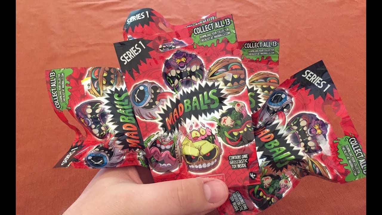 Madballs Series 1!  Wacky and Gross Blind Bags