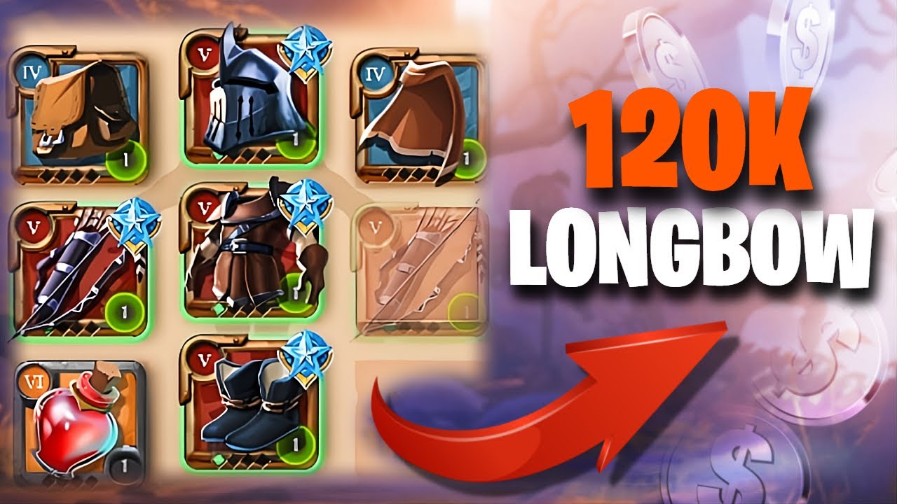 20 Million Profit on a 120K Build | Longbow Solo PVP | Albion Online