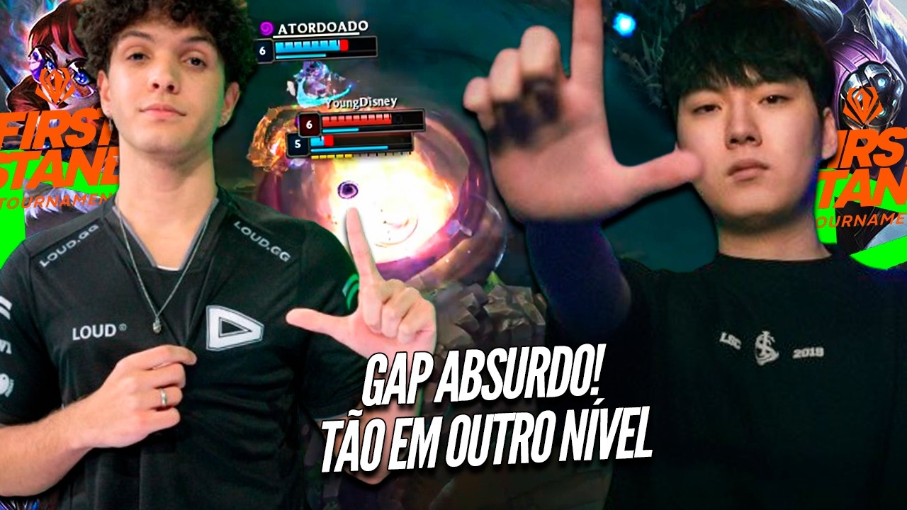 PODE VIR LYON!! LOUD XYNO e LOUD YOUNGJAE ESTÃO EM UM NÍVEL ABSURDO de JOGO - TREINO FIRST STAND