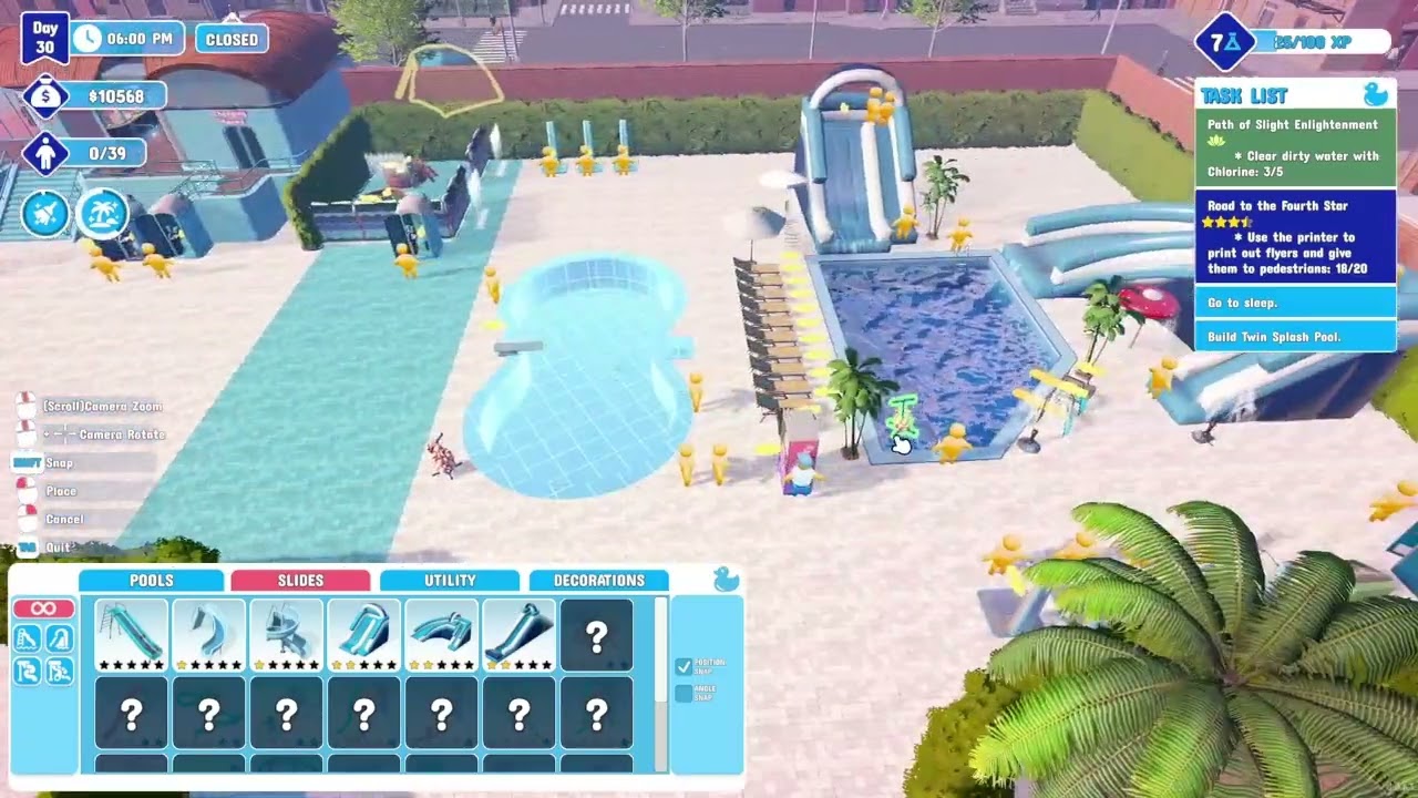 Let's Play Waterpark Simulator part 31 #waterparksimulator #letsplay #gameplay #gaming