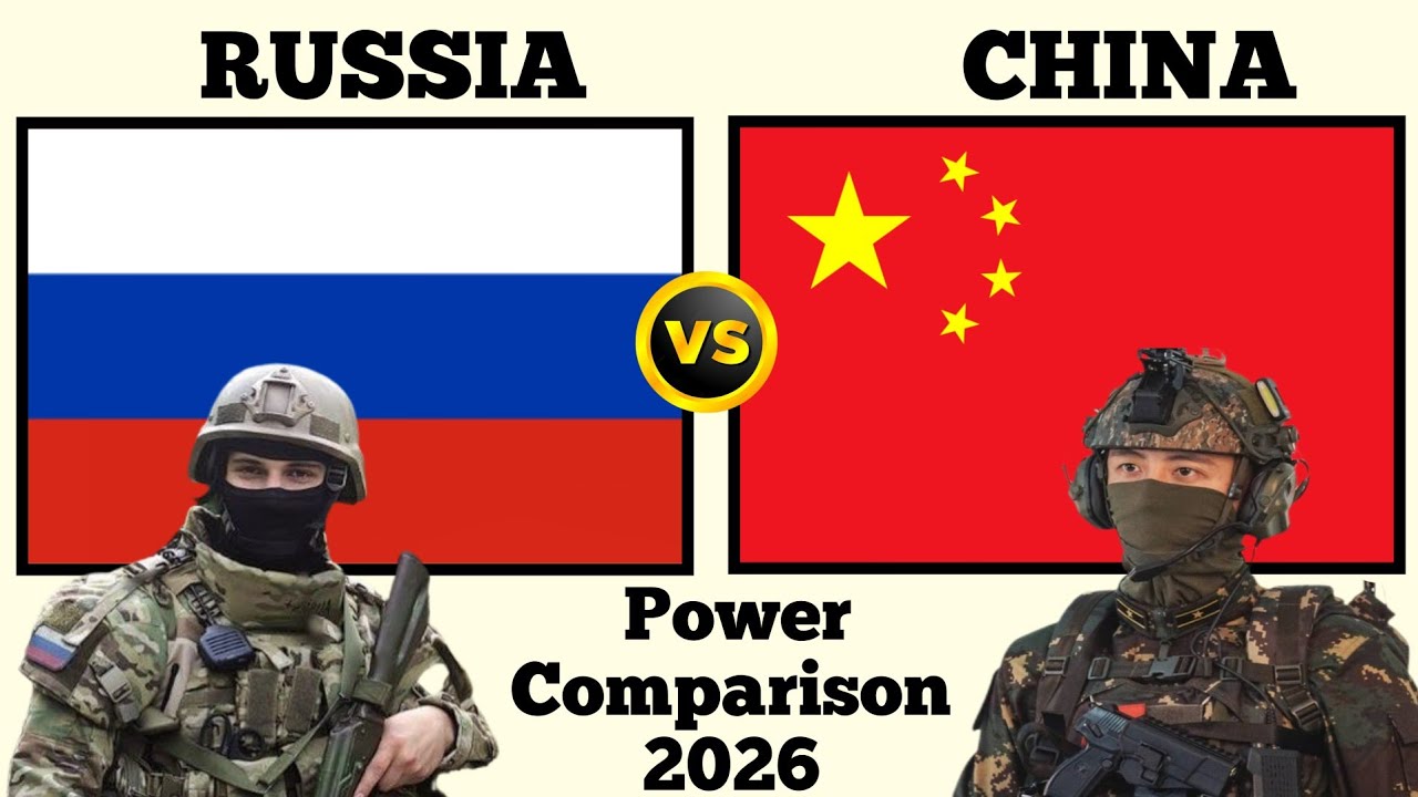 Russia vs China Military Power Comparison 2026 | China vs Russia Military Power 2026