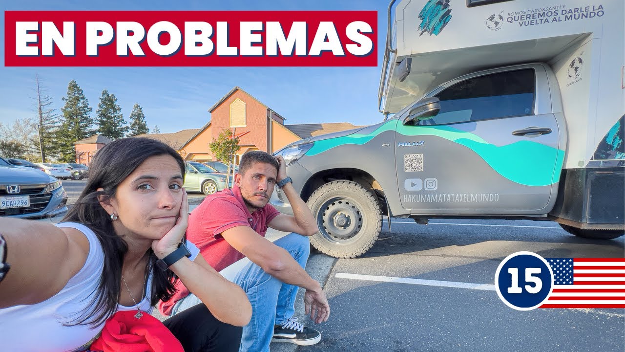 ⛔️ URGENCIA nos obliga a llamar al SEGURO en EEUU 👉 después de conocer Napa Valley 🇺🇸 Ep.15