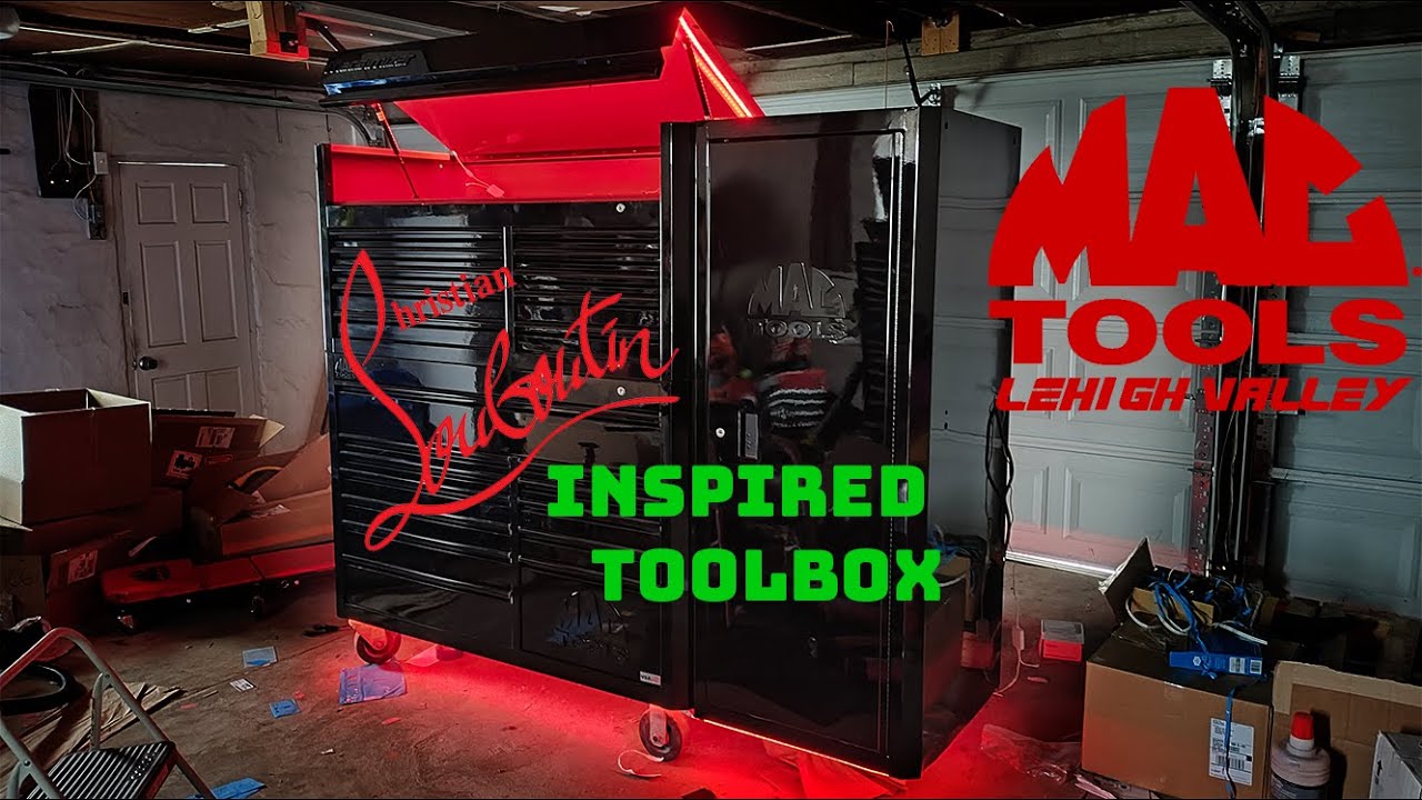 Mac Tools Louboutin-inspired Toolbox - A Must-have For Any Mechanic!