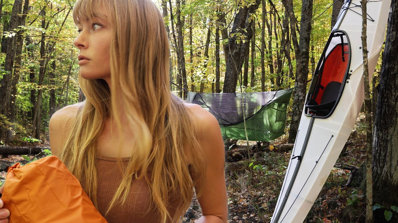 Getting Away: Solo Hammock Camping | Fall Kayak Overnight