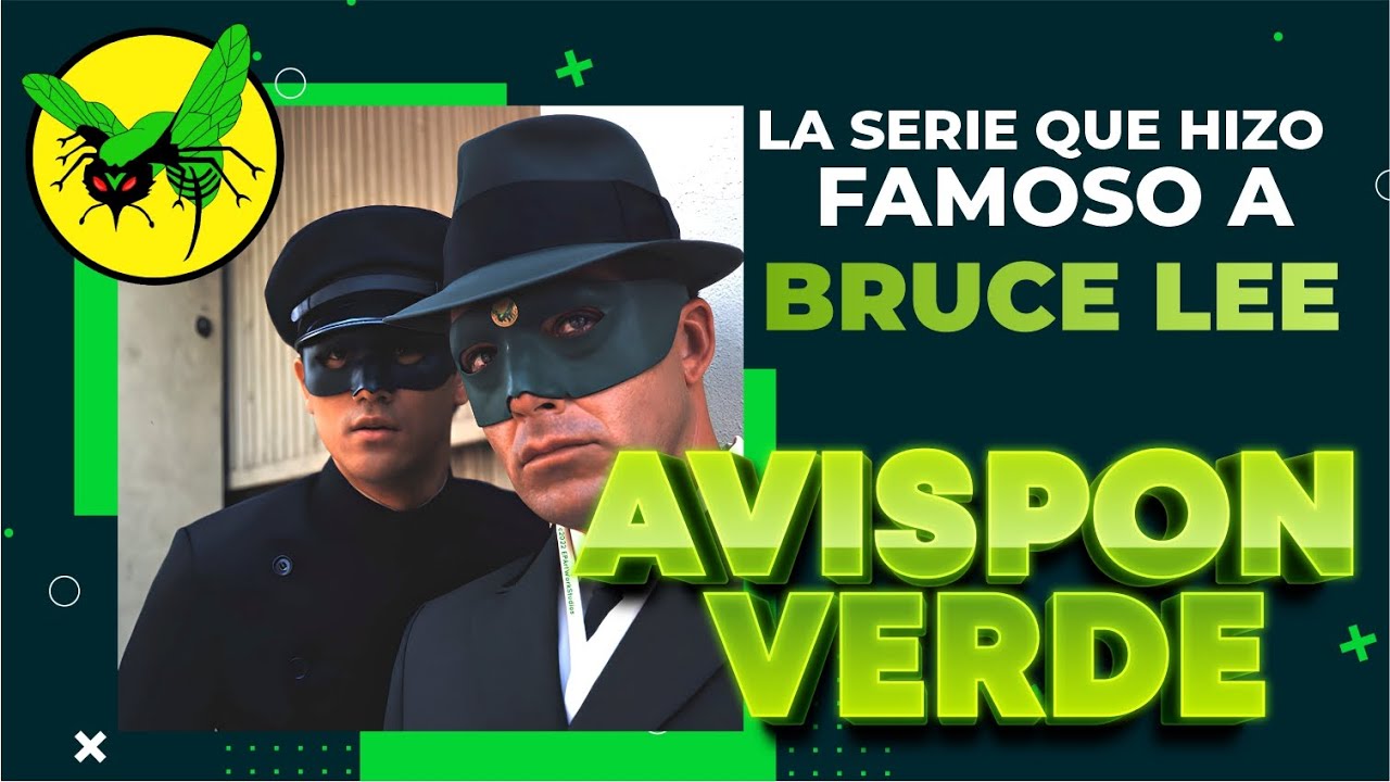 El avispon verde la serie de los 60s que hizo famoso a Bruce Lee