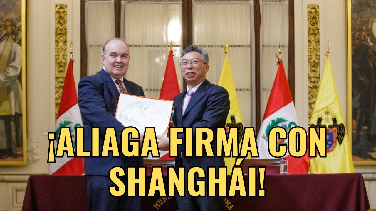 Lima y Shanghái unen fuerzas: el gran acuerdo de López Aliaga