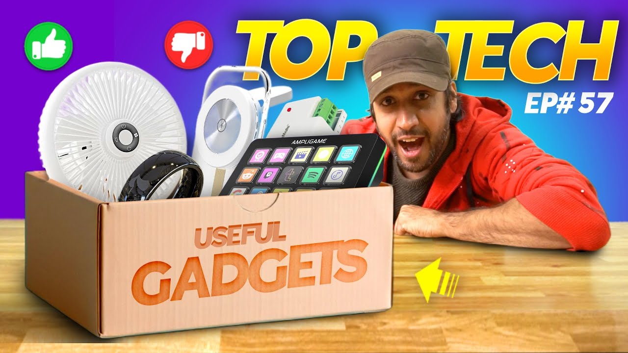 5 INSANELY USEFUL Tech Gadgets I Actually Use Every Day! 🔥 TOP TECH 2025 - EP #57