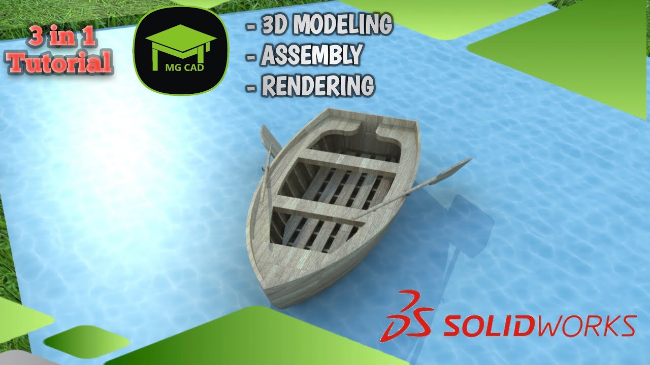 Exercise 13 : BOAT Design | SolidWorks tutorial | Tips & Tricks