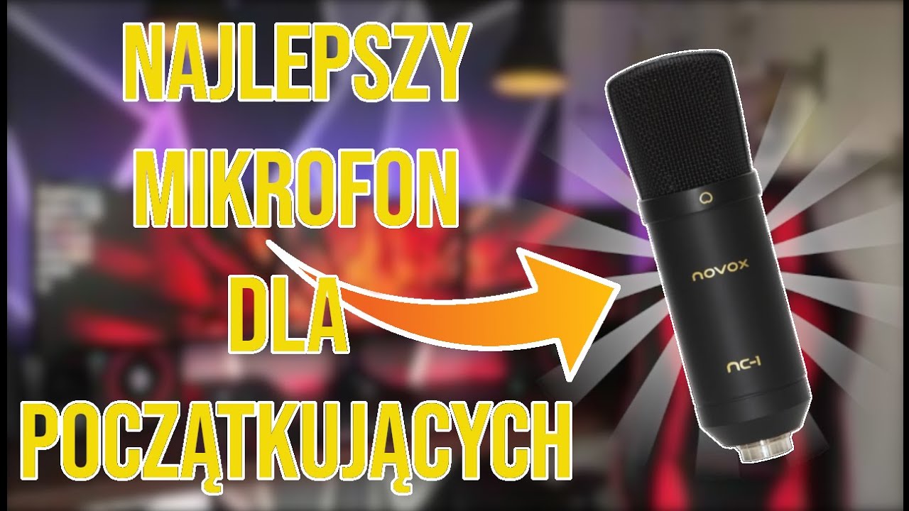 Tani mikrofon pojemnościowy (novox nc-1)