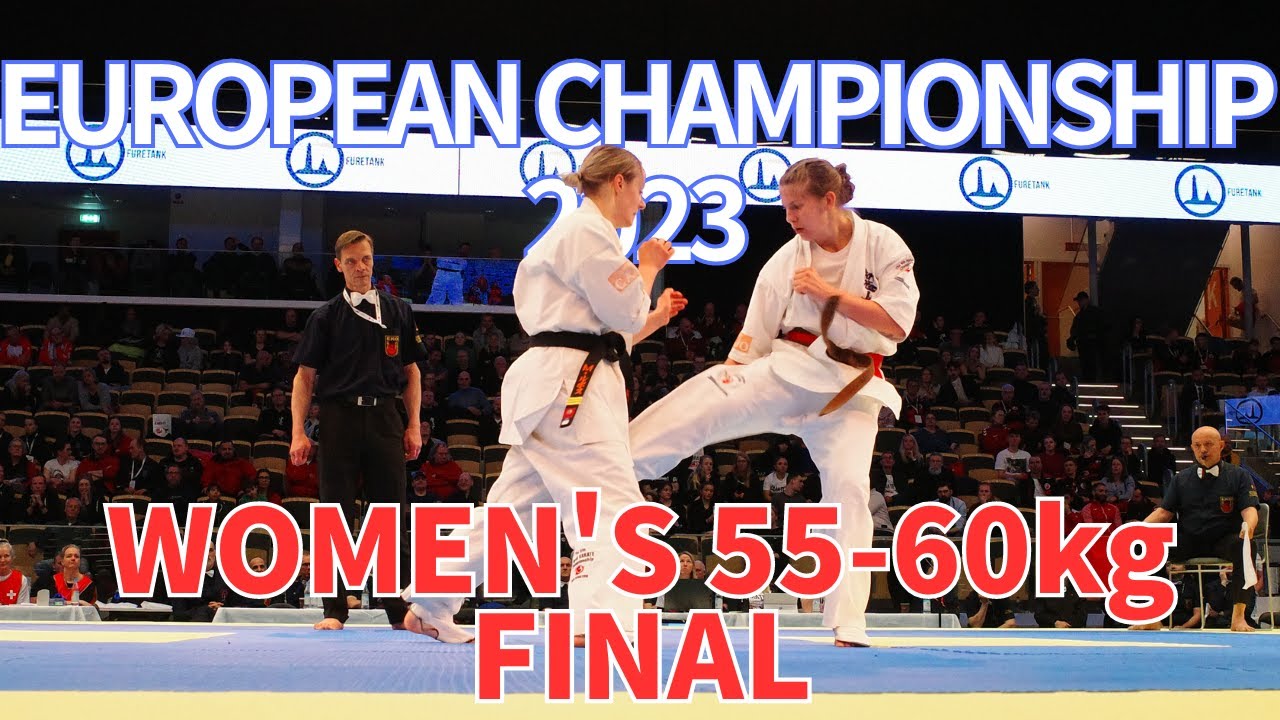 【新極真会】European KARATE Championship 2023 Women 55-60kg  Final SHINKYOKUSHINKAI KARATE
