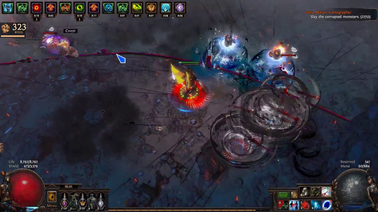 [Path of Exile] Doomfletch Prism showcase (standard)