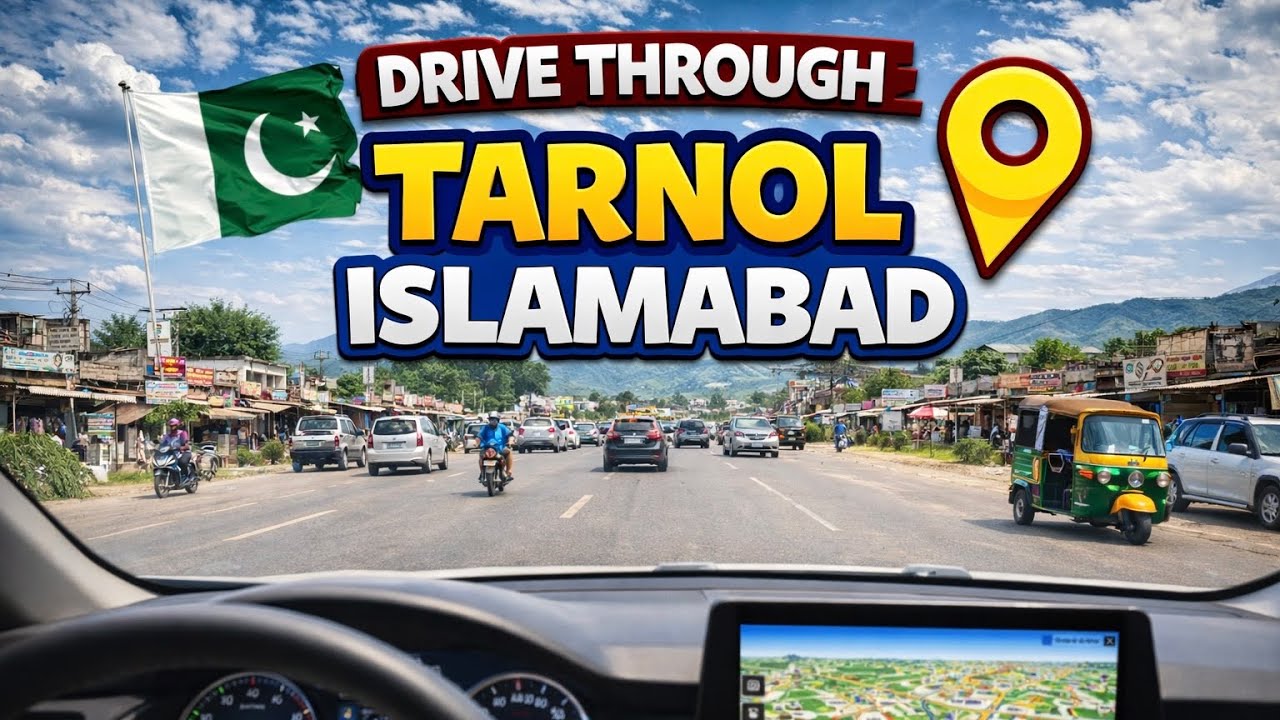 𝐃𝐫𝐢𝐯𝐞 𝐓𝐡𝐫𝐨𝐮𝐠𝐡 𝐓𝐚𝐫𝐧𝐨𝐥 𝐈𝐬𝐥𝐚𝐦𝐚𝐛𝐚𝐝 𝐨𝐧 𝐏𝐞𝐬𝐡𝐚𝐰𝐚𝐫 𝐆.𝐓. 𝐑𝐨𝐚𝐝 | 𝐑𝐞𝐚𝐥-𝐓𝐢𝐦𝐞 𝐇𝐢𝐠𝐡𝐰𝐚𝐲 𝐉𝐨𝐮𝐫𝐧𝐞𝐲 🚗