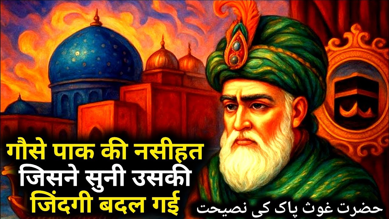 Hazrat Gause Azam Ki Talimat: Har Mureed Ke Liye Zindagi Badal Dene Wali Hidayat