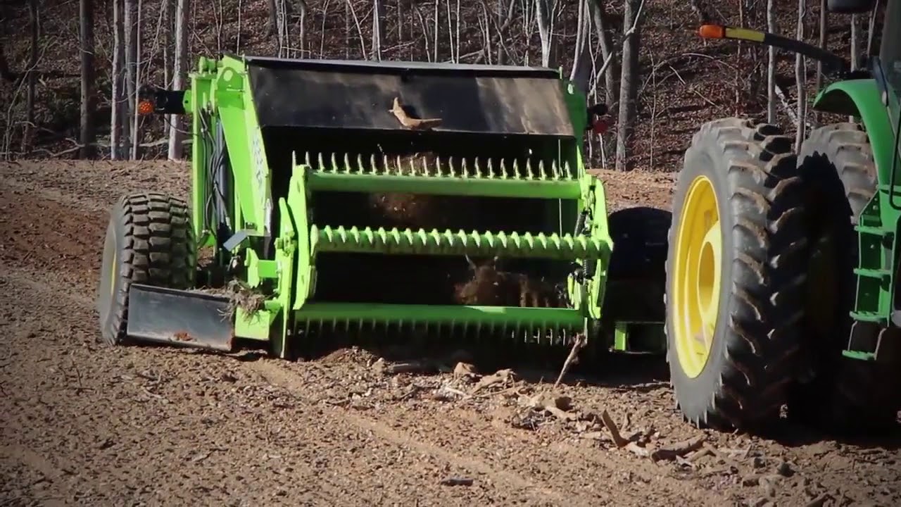 Schulte Titan 5000 Rock Picker & SRW1400 Windrower | Flaman Agriculture (2018)