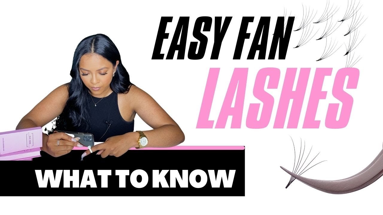 Наращивание ресниц Easy Fan Lashes (ОБЪЕМНЫЕ РЕСНИЦЫ)