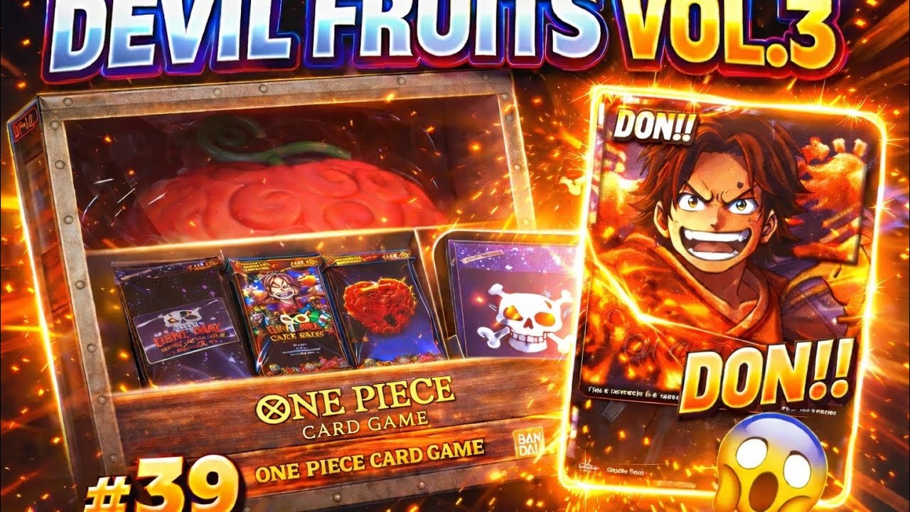 DEVIL FRUITS VOL.3 OPENING… I DIDN’T EXPECT THIS 🍎🔥