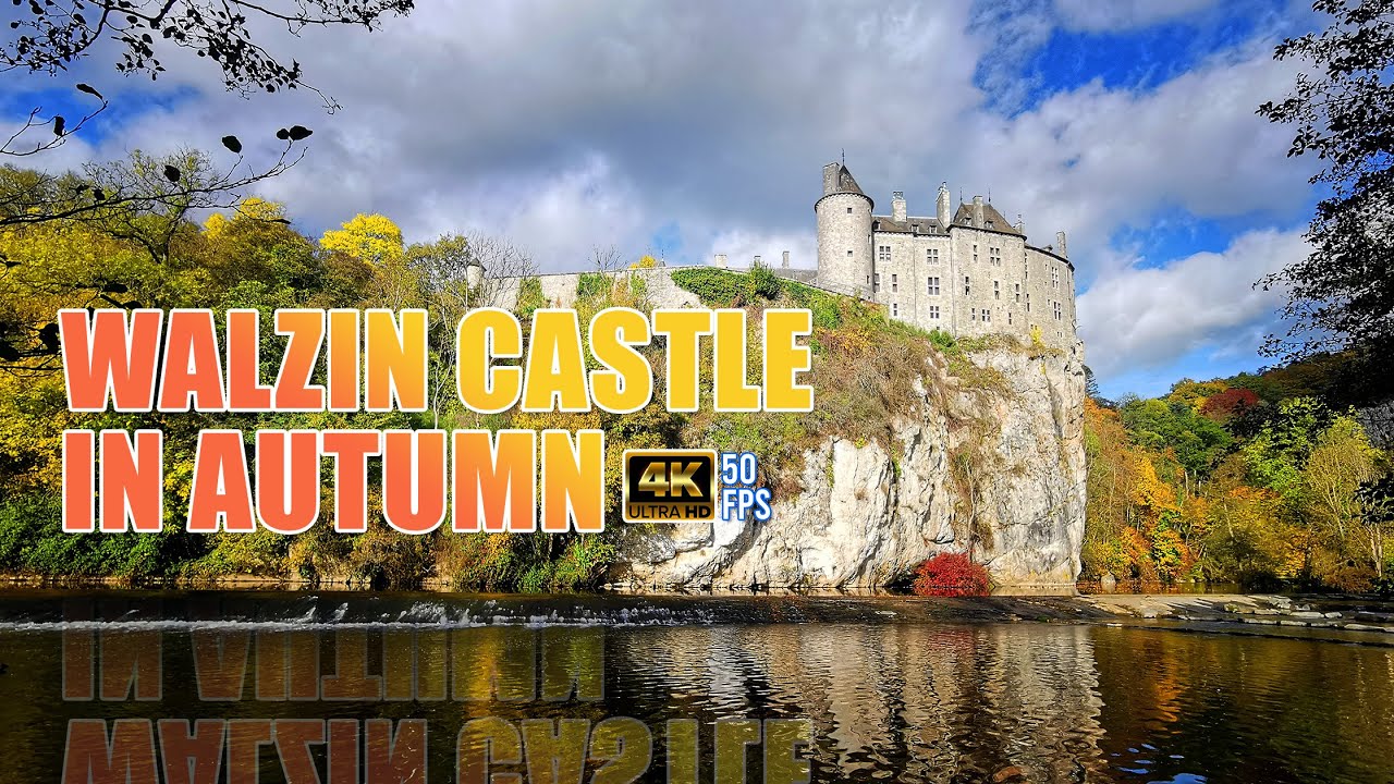The Walzin Castle in Autumn | The Planet V [4K] 50fps