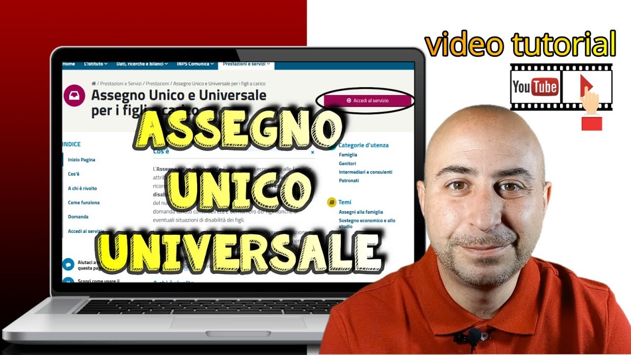COME SI RICHIEDE L'ASSEGNO UNICO UNIVERSALE? VI MOSTRO TUTTO 