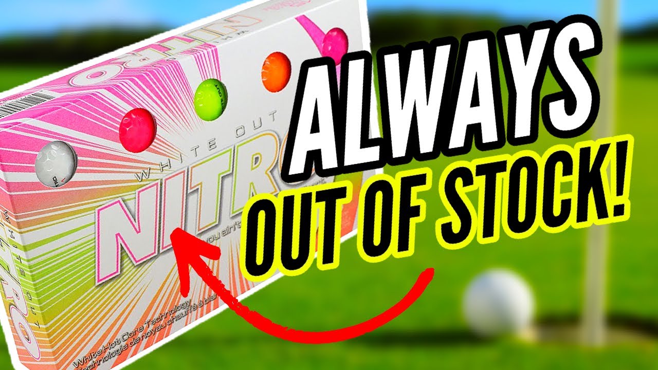 Nitro White Out Golf Balls | Amazon's Best Selling Budget Golf Ball