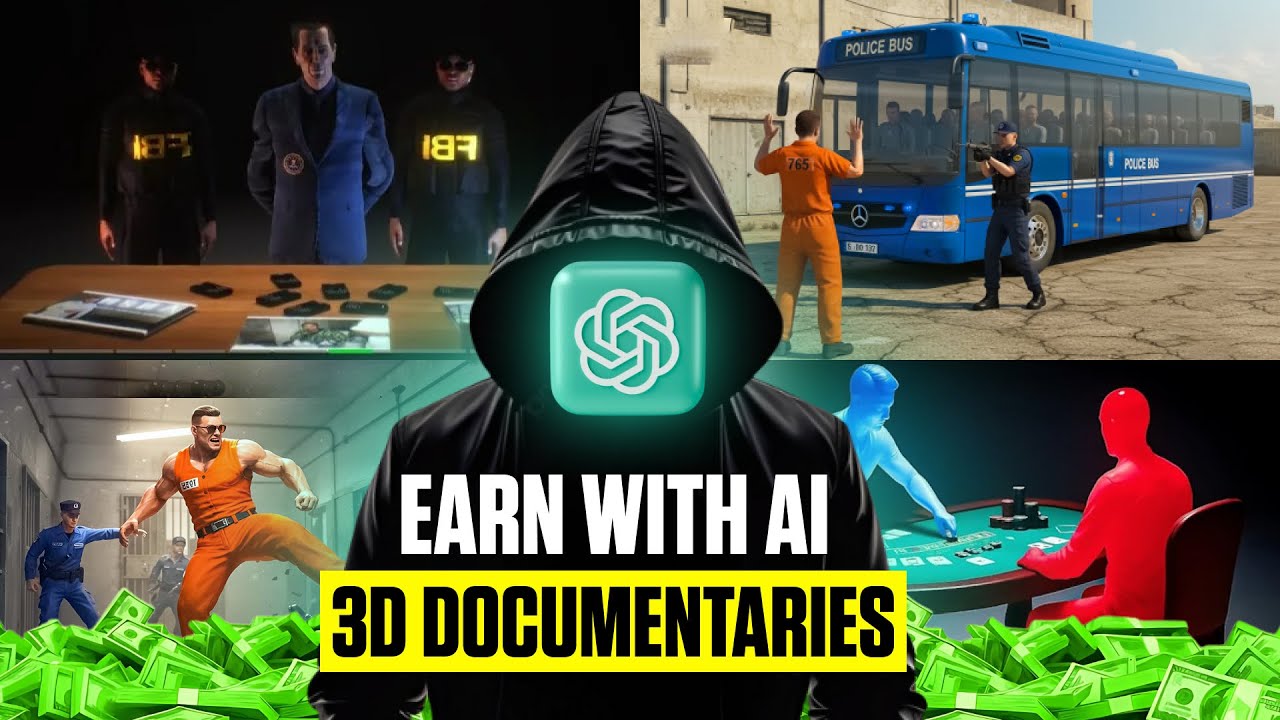How To Make 3D Documentary Animations With AI