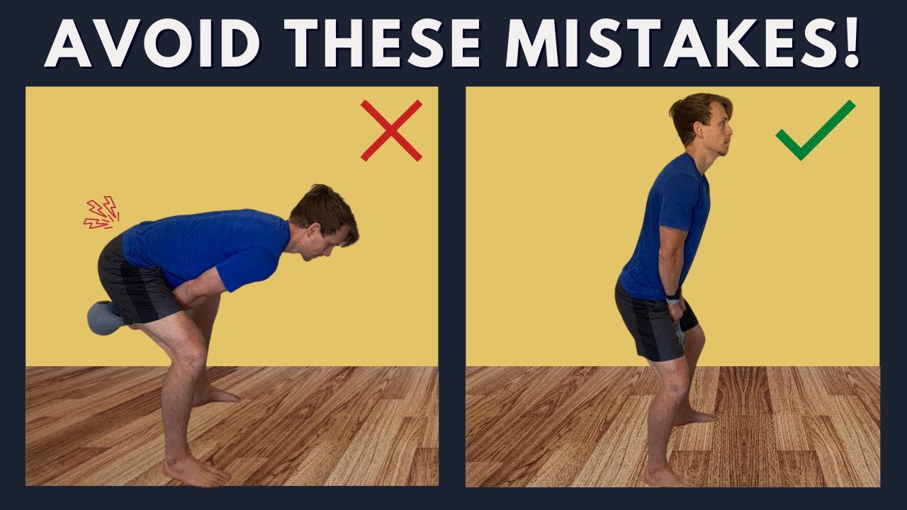 Kettlebell Swing Technique (AVOID INJURY!)
