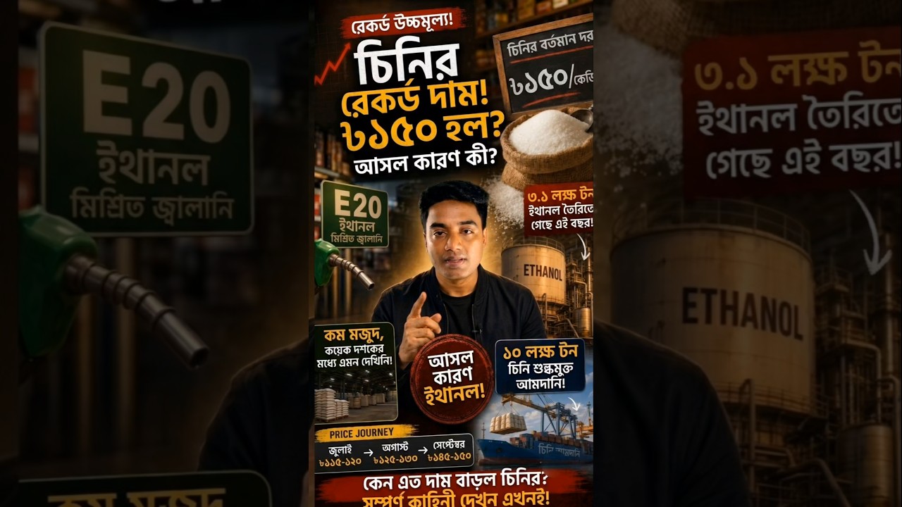 Why Is Sugar Getting So Expensive?😱 Ethanol, Petrol & Sugar Crisis Explained #sugar #ethanol #petrol