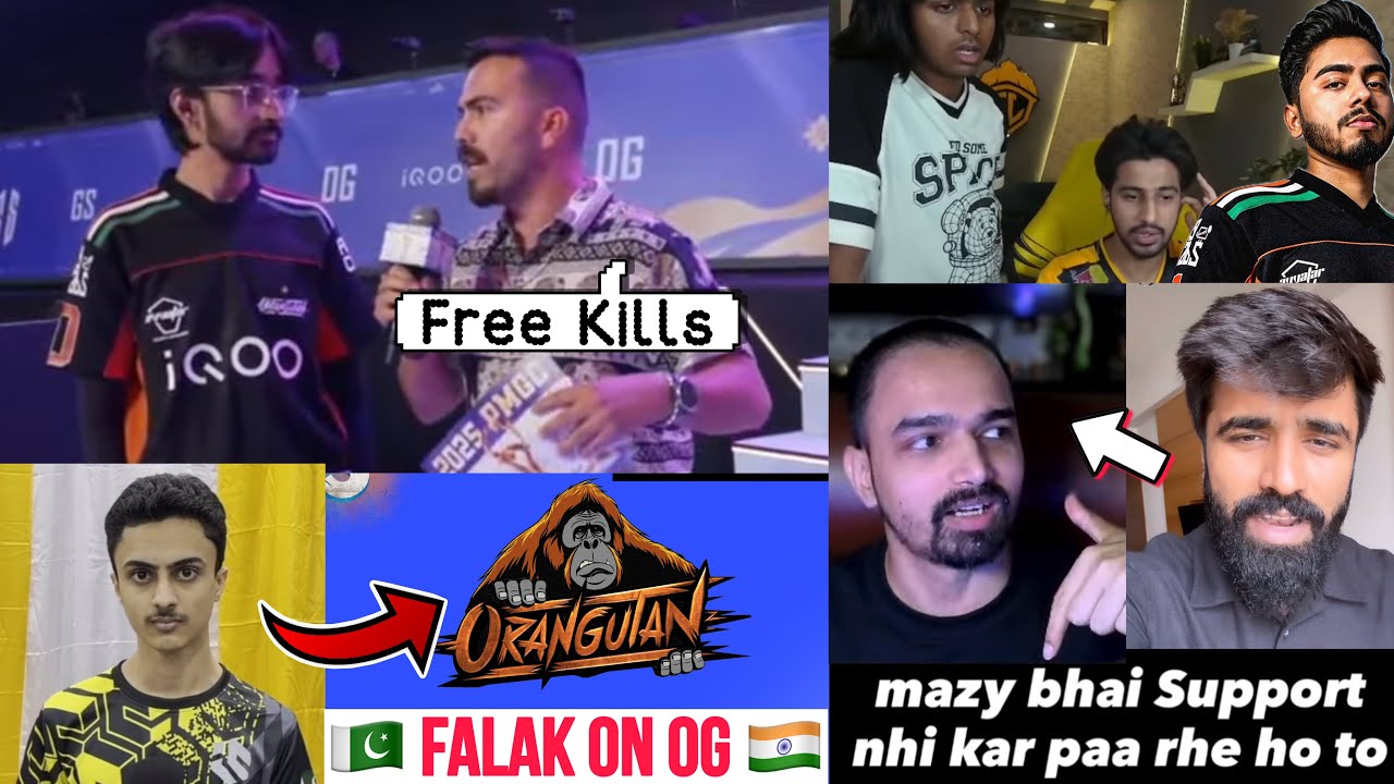 🇮🇳 Aaru vs int. Caster 🤯 Falak Reply on OG 🇵🇰 Mazy vs Osimum😱 Ghatak REPLY ☠️ OG WWCD All Reaction 😭