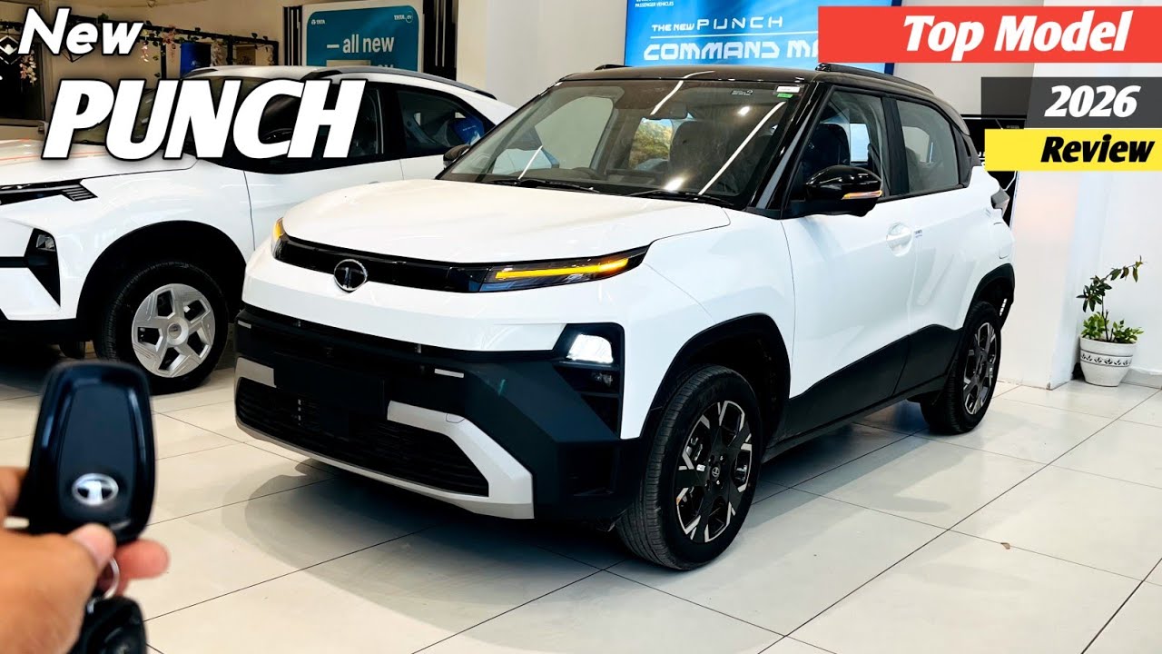 Новая топовая модель Tata Punch 2026 ❣️| Обзор топовой модели PUNCH Accomplished+ S 💪|