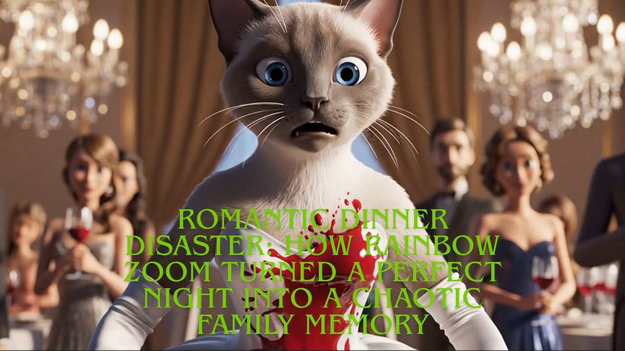 Romantic Dinner Disaster: How Rainbow Zoom Turned a Perfect Night into a Chaotic Family Memory