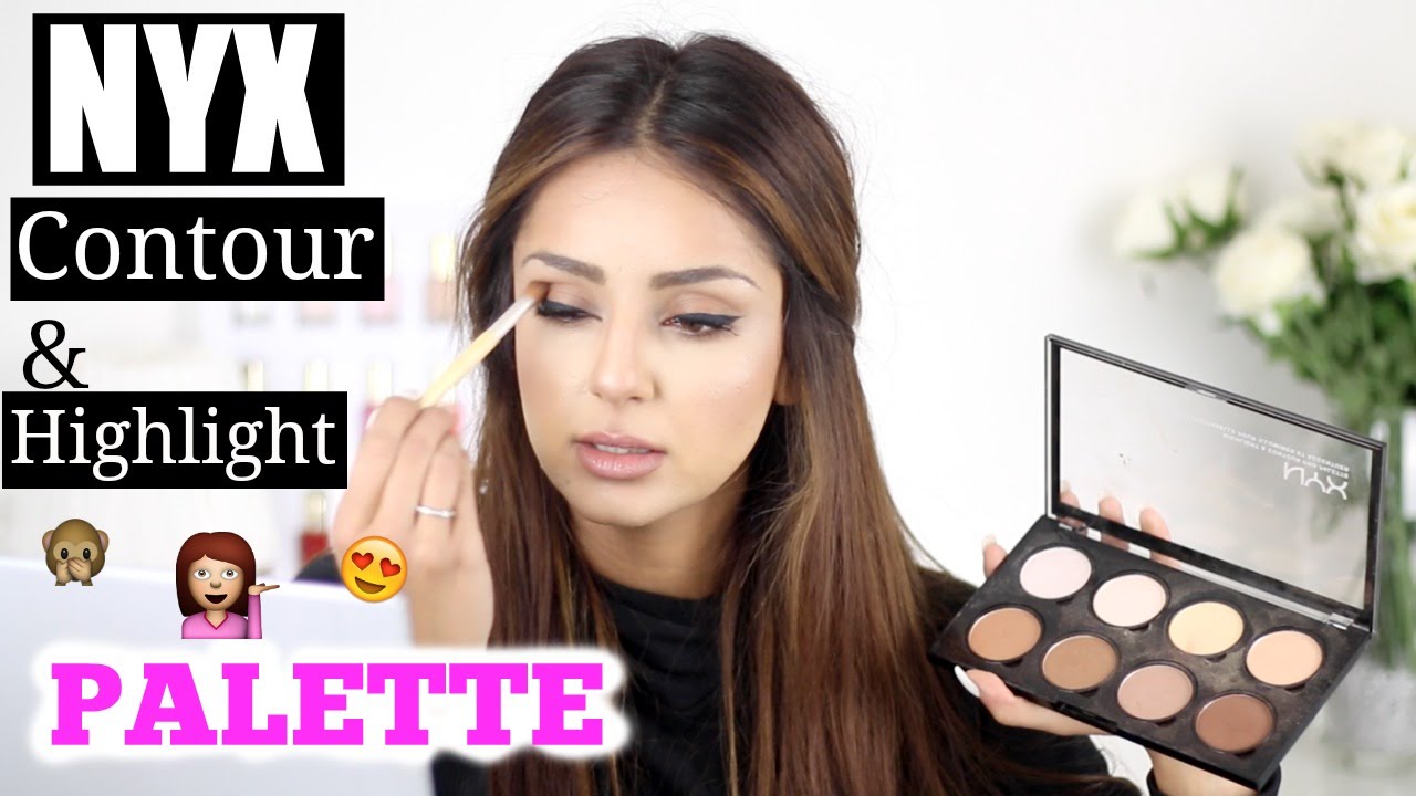NYX CONTOUR&HIGHLIGHT PALETTE IM TEST!