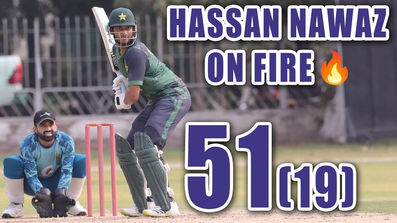 Highlights: Hassan Nawaz Batting | Pak Scenario Match in Lahore