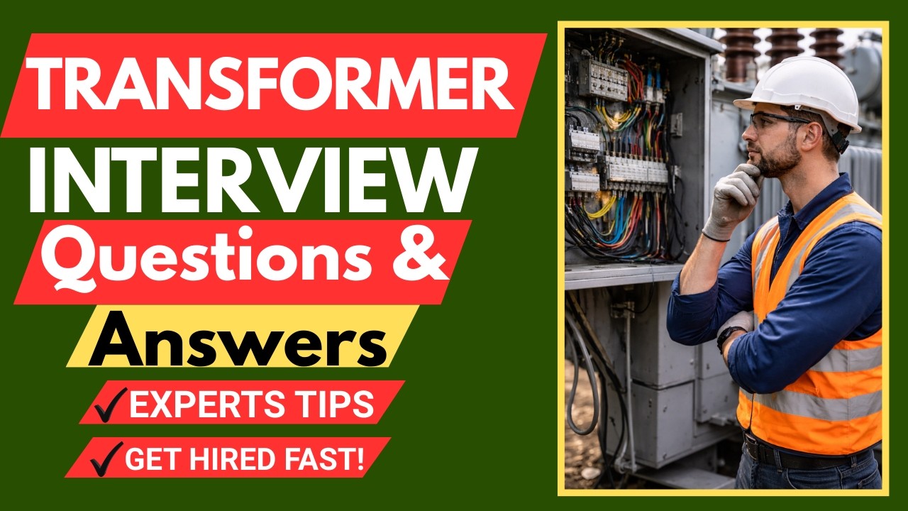 Transformer Interview Questions and Answers for Beginners and Experts!