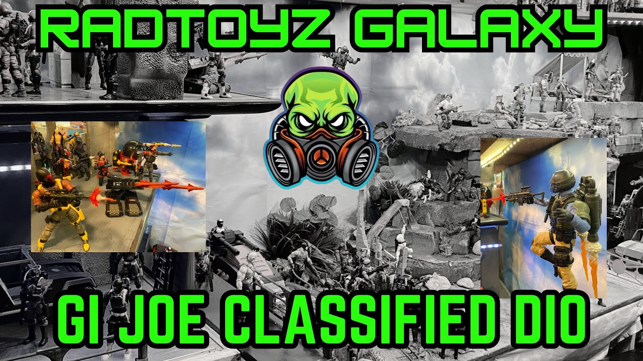 G.I. Joe classified world building Diorama Madness
