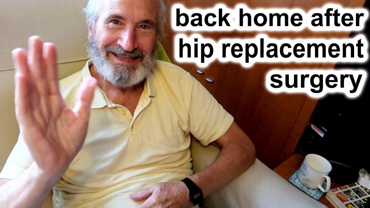COMING HOME after HIP REPLACEMENT SURGERY: DAILY VLOGS UK