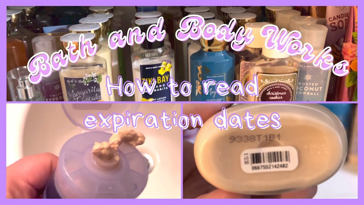 Bath and Body Works expiration dates | Project use it up