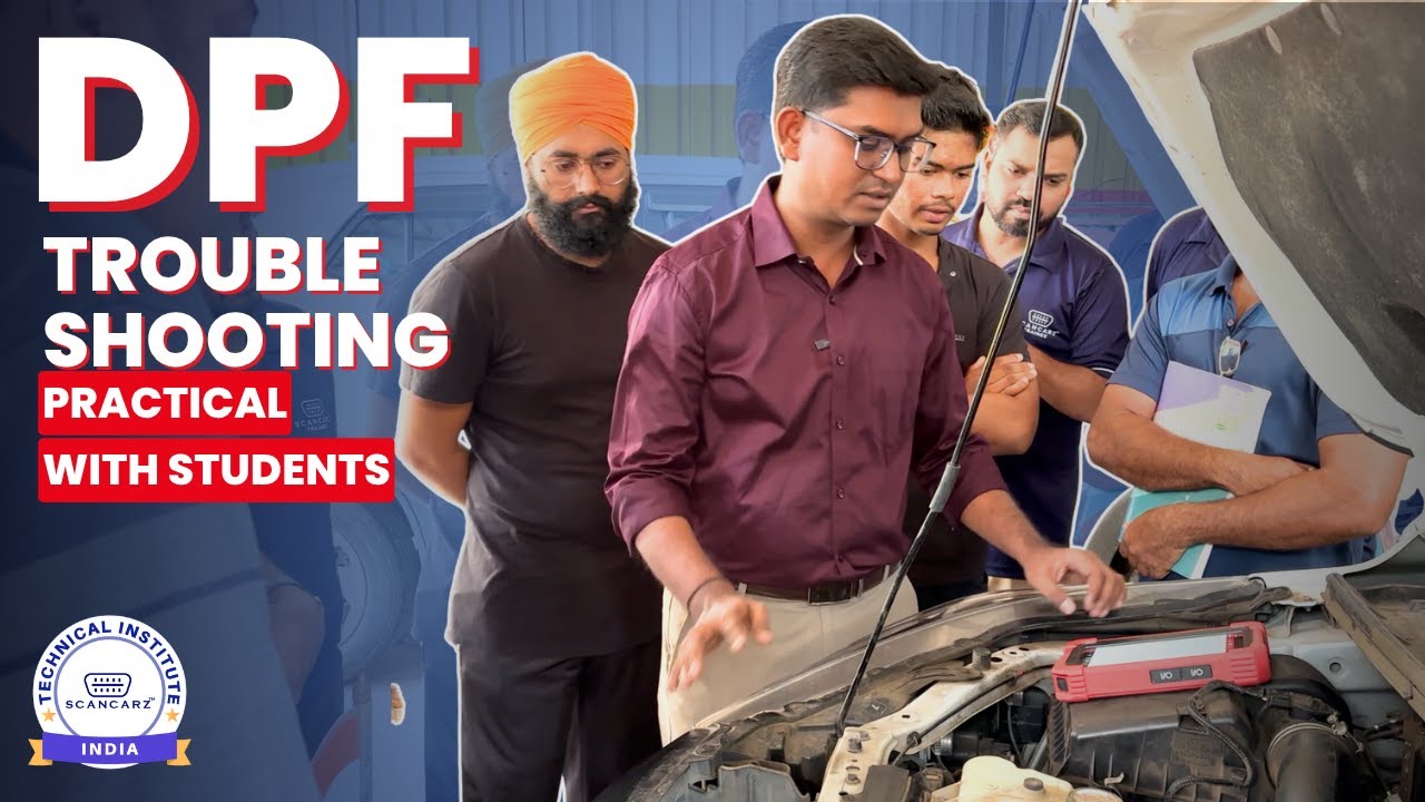 DPF Troubleshooting Practical class With Students | SCANCARZ | #dpfregeneration #dpfsolution #dpf